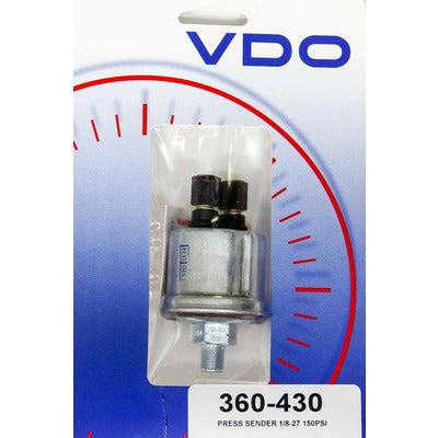 VDO Pressure Sender 150 PSI Floating Ground 1/8-27NPT 32/14