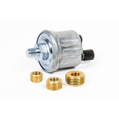 VDO Pressure Sender Kit 80PSI/5bar with US Thread Adapters