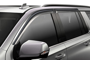 Autoshade Ventvisor Outside Mount 4Pc for Escalade ESV, Suburban, Yukon XL