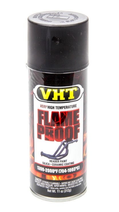 VHT Flat Black Hdr. Paint Flameproof SP102