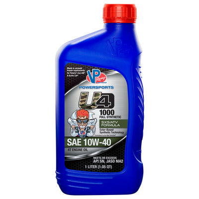 VP Racing Fuels UTV/ATV 4-Cycle Engine Oil SAE 10W-40