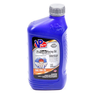 VP Racing Fuels 0W20 Pro Grade Synthetic Racing Oil