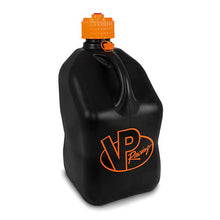 VP Racing Fuels Square Motorsports Container - 5.5 Gallon V-Twin Black/Orange
