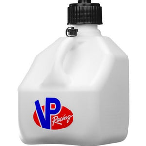 VP Racing Fuels Motorsport Container - 3 Gallon Square (White)
