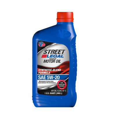 VP Racing Street Synthetic Blend Motor Oil 5W20 