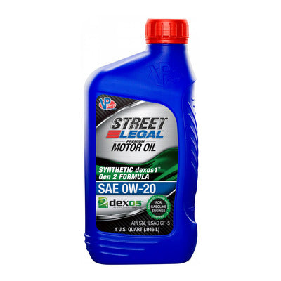 VP Racing Street Synthetic Blend Motor Oil 0W20