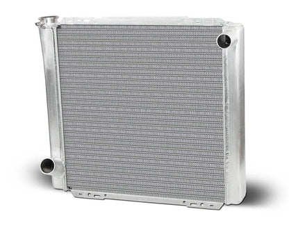 AFCO Racing Aluminum Radiator Circle Track 22 In Single Pass Ford 2-1/4 In Core 80100FN