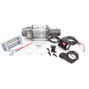 Warn M12000 Winch w/Roller & 125' Cable 17801