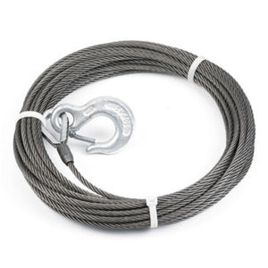 Warn Wire Rope Assembly 1/4" x 50' 24891