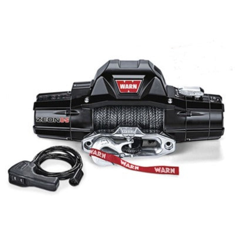 Warn Zeon 8-S 8000lb Winch w/Synthenic Rope 89305