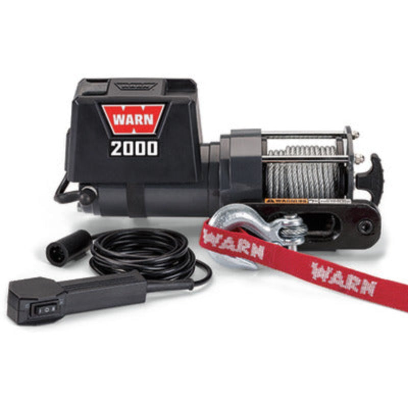 Warn DC2000 Winch 2000lb w/Hawse Fairlead 92000