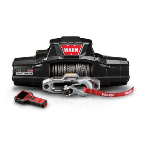 Warn Zeon 10-S 10000lb Winch w/Synthetic Rope Hawse 92815