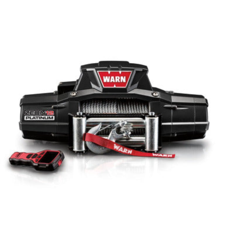 Warn Zeon 12 Platinum 12000lb Winch w/Wire Rope Roller 92820