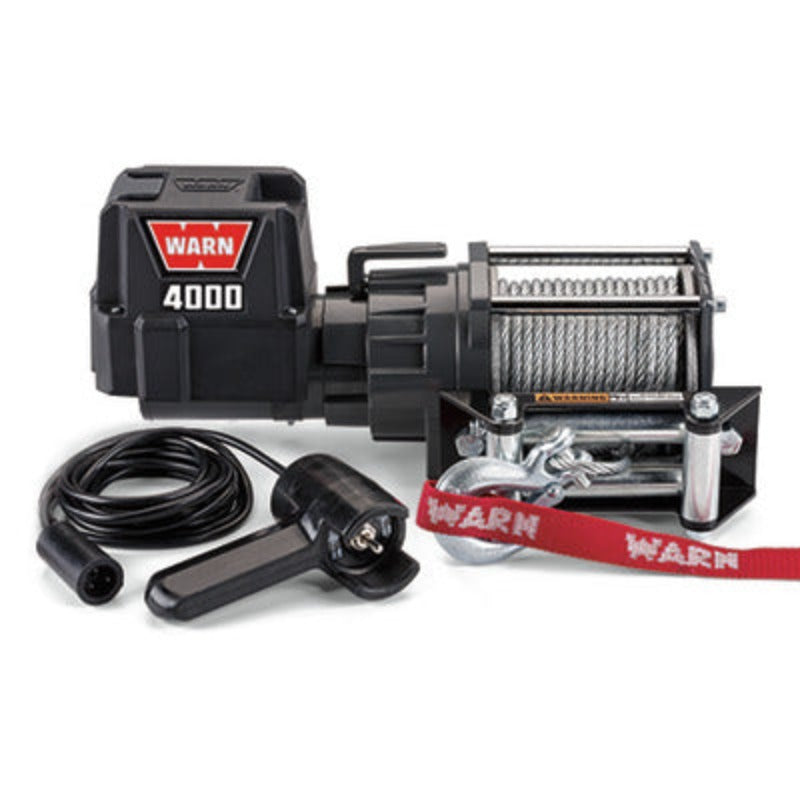 Warn DC4000 Winch 4000lb w/Roller Fairlead 94000