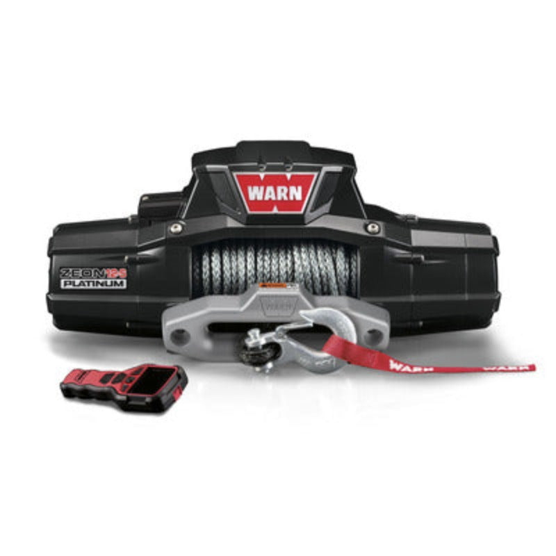 Warn Zeon 12-S Platinum 12000lb Winch w/Synthetic Rope 95960