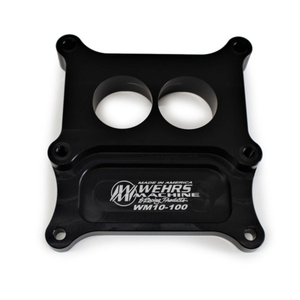 Wehrs Carb Adapter 2BBL to 4BBL Holley 1in Thick