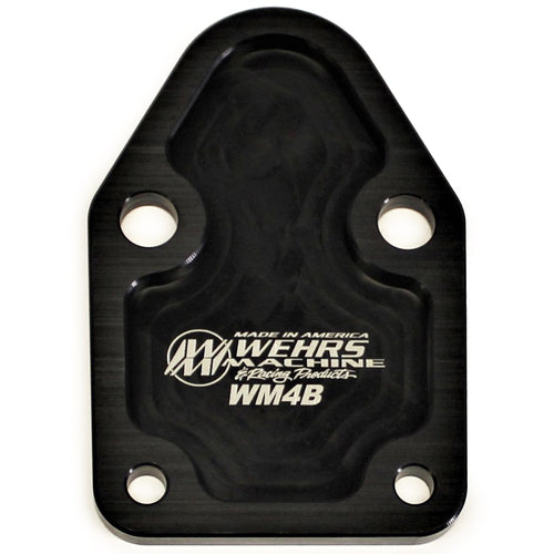 Wehrs SBC Fuel Pump Blockoff