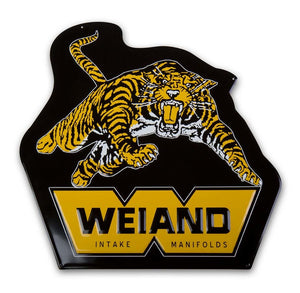 Weiand Metal Sign - Tiger 10009WND