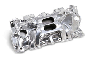 Weiand Intake Manifold SBC Street Warrior Polished 8120P