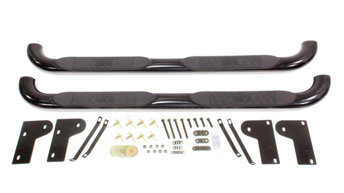 Westin Platinum 4 Oval Nerf Bars 02-07 Dodge Ram Quad Cab (Black) 21-2315