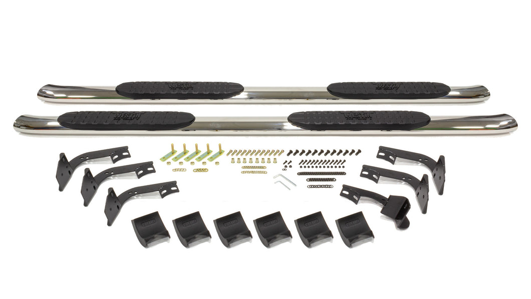 Westin Pro Traxx 4 Oval Nerf Bars 09+ Dodge Crew Cab (Polished) 21-23560