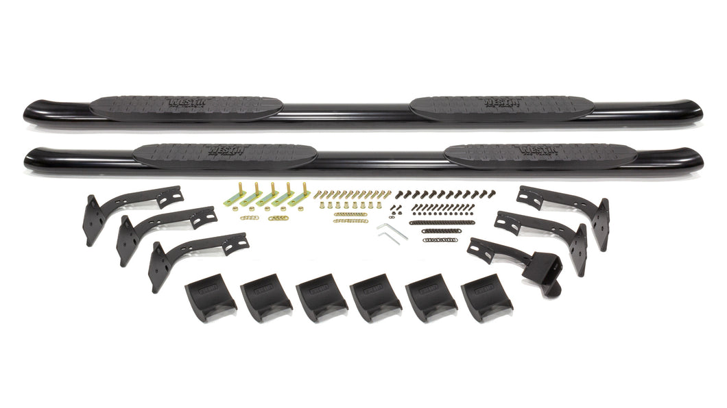 Westin Pro Traxx 4 Oval Nerf Bars 09+ Dodge Crew Cab (Black 21-23565