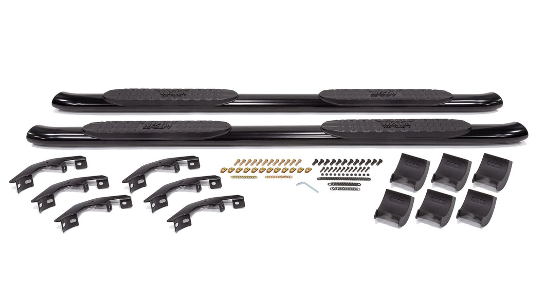 Westin Pro Traxx 4 Oval Nerf Bars 15+ GM Colorado Crew Cab (Black) 21-24015