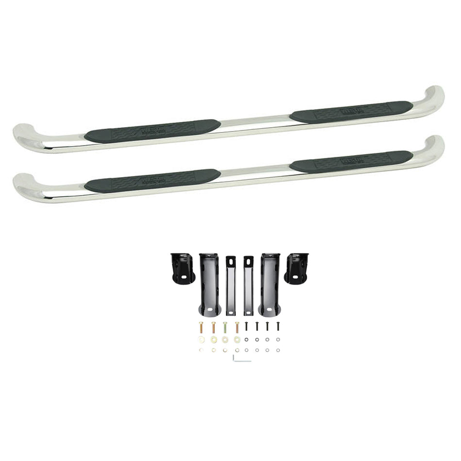 Westin Platinum 4 Oval Nerf Bars 19+ GM 1500 Crew Cab (Polished) 21-4130