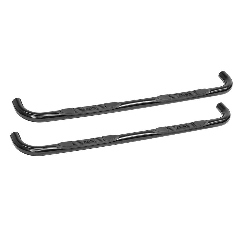 Westin E-Series 3 Round Nerf Bars Dual Step Pad 99-16 Ford F250/F350 Super Duty SuperCab (Black) 23-1315