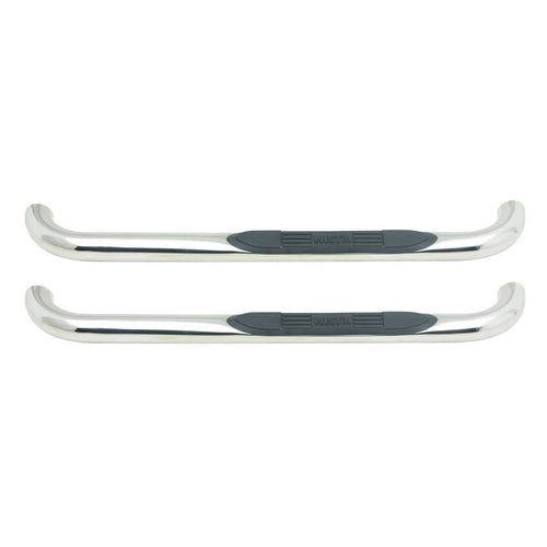 Westin E-Series 3 Round Nerf Bars Single Step Pad 09+ Ram 1500/2500/3500 Standard Cab (Polished) 23-3540