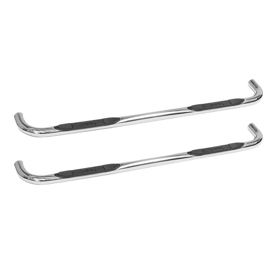 Westin E-Series 3 Round Nerf Bars 19+ GM 1500 Crew Cab (Polished) 23-4130