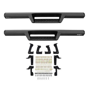 Westin HDX Drop Nerf Bars 18+ Jeep Wrangler 2 Door (Textured Black Powder Coated Steel) 56-14055