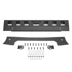 Westin WJ2 Front Bumper Skid Plate (Unlighted) 18+ Jeep Wrangler/Gladiator (Textured Black) 59-80095