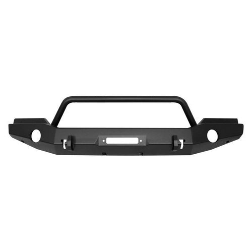 Westin WJ2 Full Width Front Bumper w/Bull Bar 18+ Jeep Wrangler/Gladiator (Textured Black) 59-80115