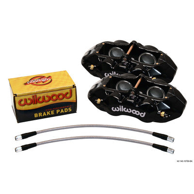 Wilwood D8-4 Front Replacement Caliper Kit 140-10789-BK