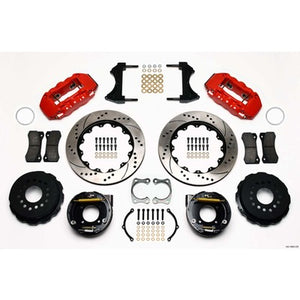 Wilwood AERO4 Big Brake Rear Parking Brake Kit 140-10943-DR