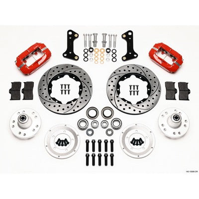 Wilwood HD Front Brake Kit 67-72 Camaro/Nova Drilled
