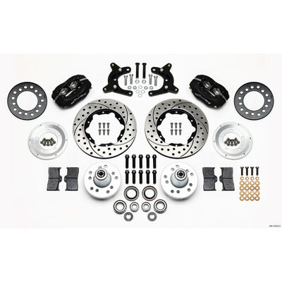 Wilwood HD Front Brake Kit 62-72 A Body Drum Spindle