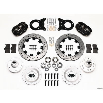 Wilwood Front Disc Kit HD 65-69 Mustang Drilled