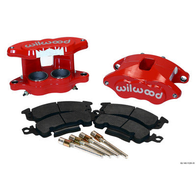 Wilwood Front Caliper Kit D52/ Big GM Red Powdercoat