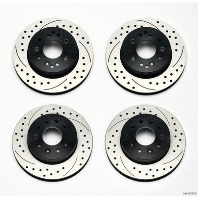 Wilwood Rotor Kit Front & Rear C2 C3 Corvette 1 pc Rotor