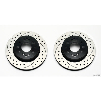 Wilwood Rotor Kit Rear C2 / C3 Corvette 1 pc Rotor