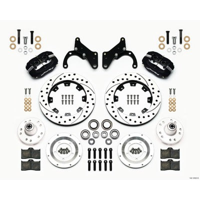 Wilwood Forged Dynalite Front Brake Kit 140-12022-D for 1965-68 Chevy Impala