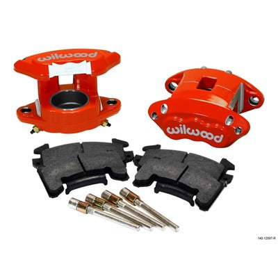 Wilwood Front Caliper Kit D154 / Metrice GM Red w/Pads
