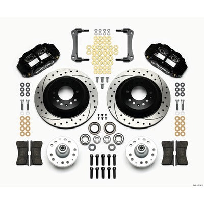 Wilwood Forged Narrow Superlite 6R Big Brake Front Brake Kit 140-12278-D