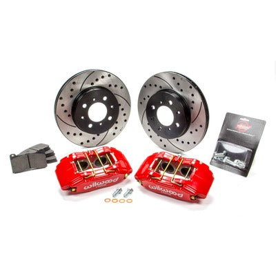 Wilwood Brake Kit Front Honda/Acura Red Drilled