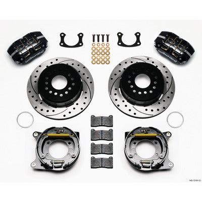 Wilwood P/S Rear Brake Kit New Big Ford Drilled 2.5in