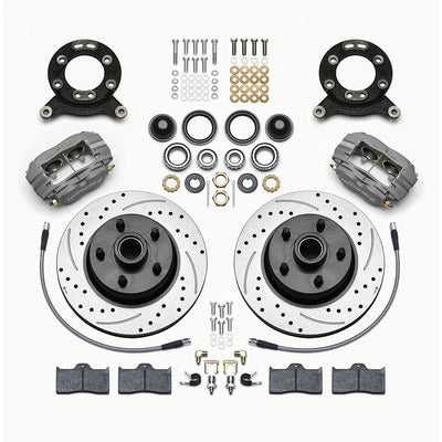 Wilwood Front Disc Brake Kit 65- 69 Mustang Drilled