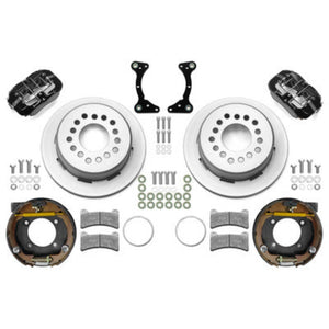 Wilwood Brake Kit Rear Black FDP Plain 11in GM G Body