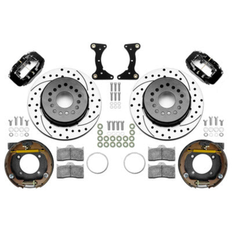 Wilwood Brake Kit Rear Black FDL Drilled 12in GM G Body